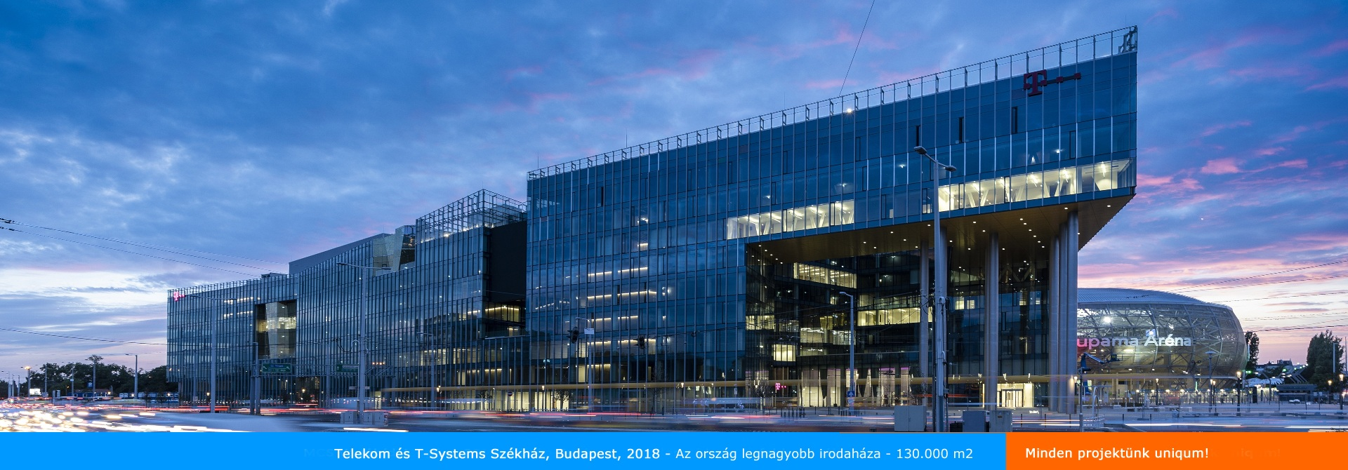 Telekom Székház - ENSI Épületgépészeti kivitelezés, 2018