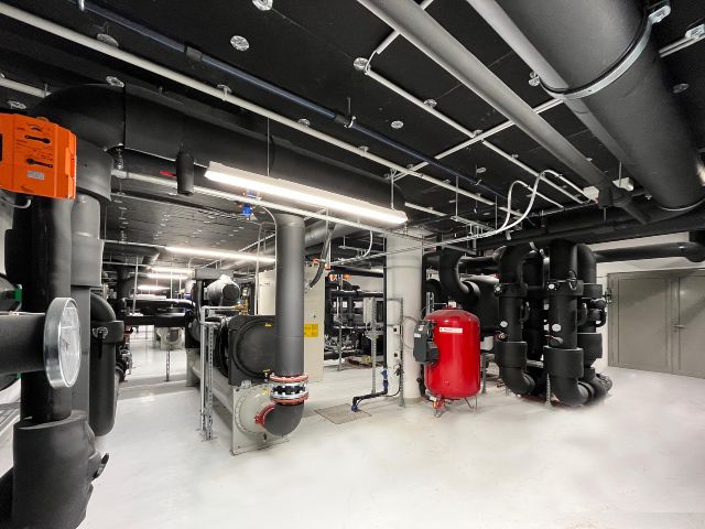 ALBA Aréna, gépház