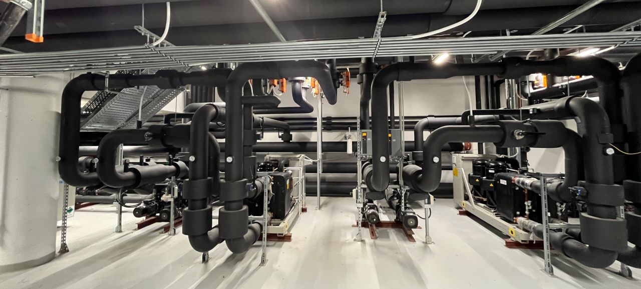 ALBA Aréna, komfort hűtés-fűtés hőszivattyú