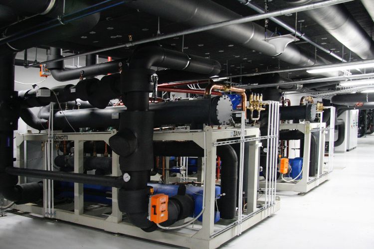 ALBA Aréna, Zanotti jégpálya gép