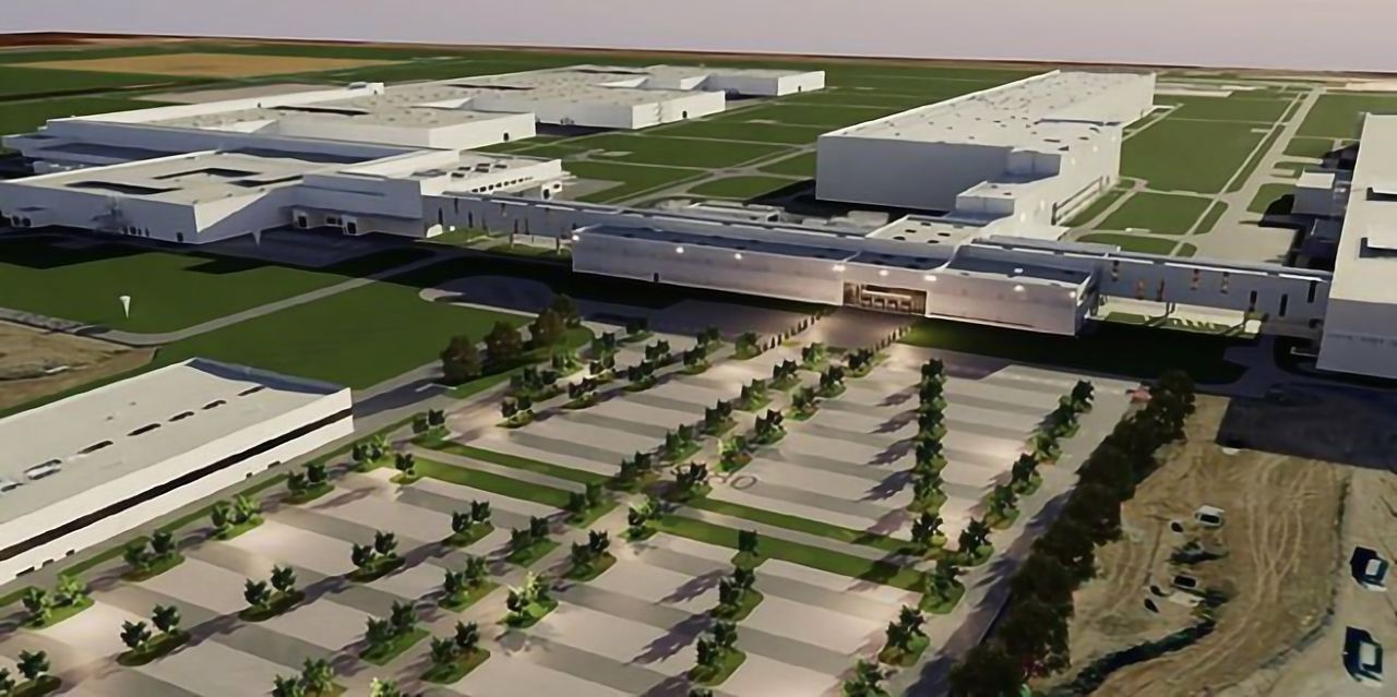 Háromdimenziós távlati modell az épületegyüttesről