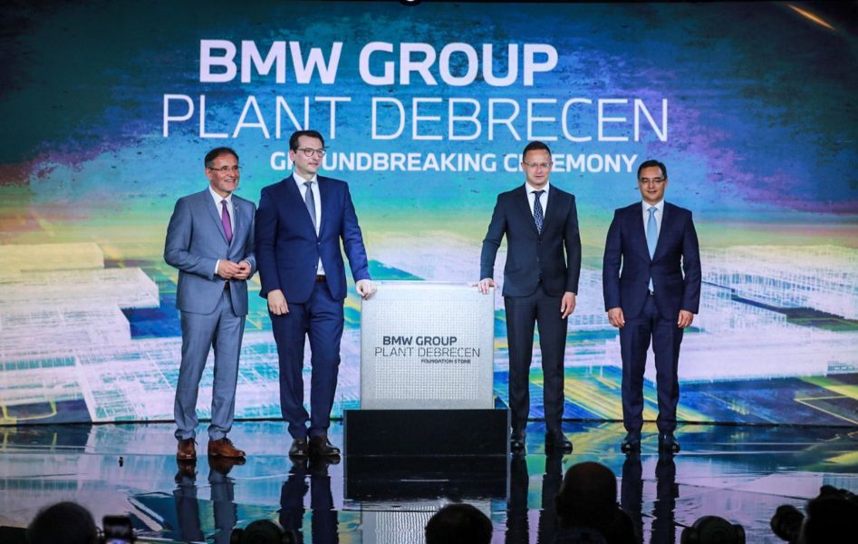 BMW-gyár, Debrecen - Ünnepélyes alapkőletétel - 2022.06.01