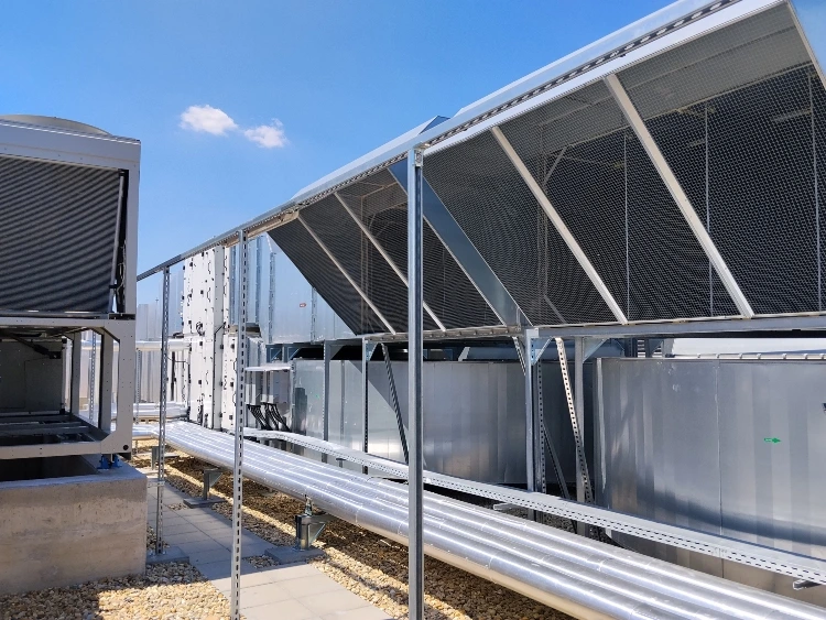 BudaPart Harbor (Boa) irodaház, épületgépészet és tűzvédelem - ENSI