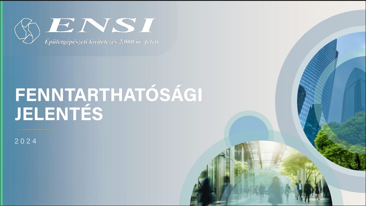 ENSI ESG Jelentés - 2024