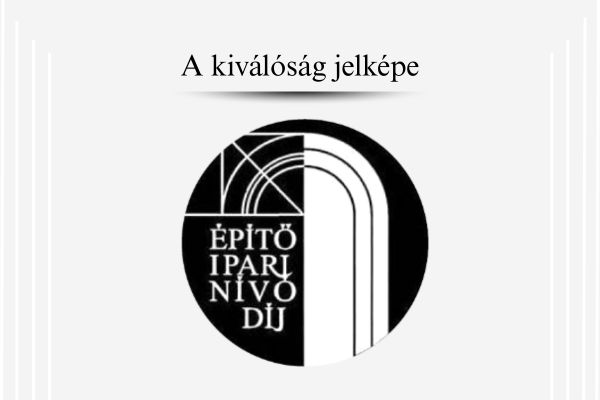 Építőipari Nívódíj - ENSI projektek
