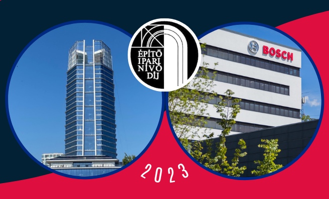 ÉVOSZ közgíűlés - Építőipari Nívódíj átadás, 2023