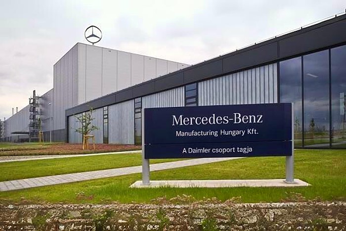 Mercedes-Benz 65.000 m2-es új gyárépítés - Botterimontage - Kecskeméten