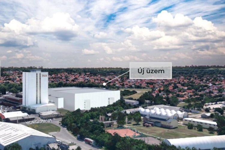 Pick Szeged Zrt, üzem bővítés