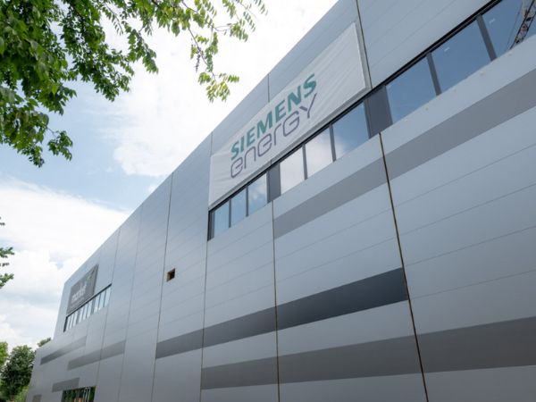 Siemens Energy új gyártócsarnoka a XV. kerületben.
