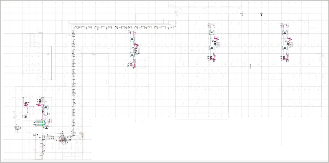 A tető átnézeti rajza